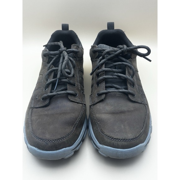 Skechers Relaxed Fit Air Cooled Memory Foam Men's 9.5 Brown Walking Shoes - Picture 2 of 10